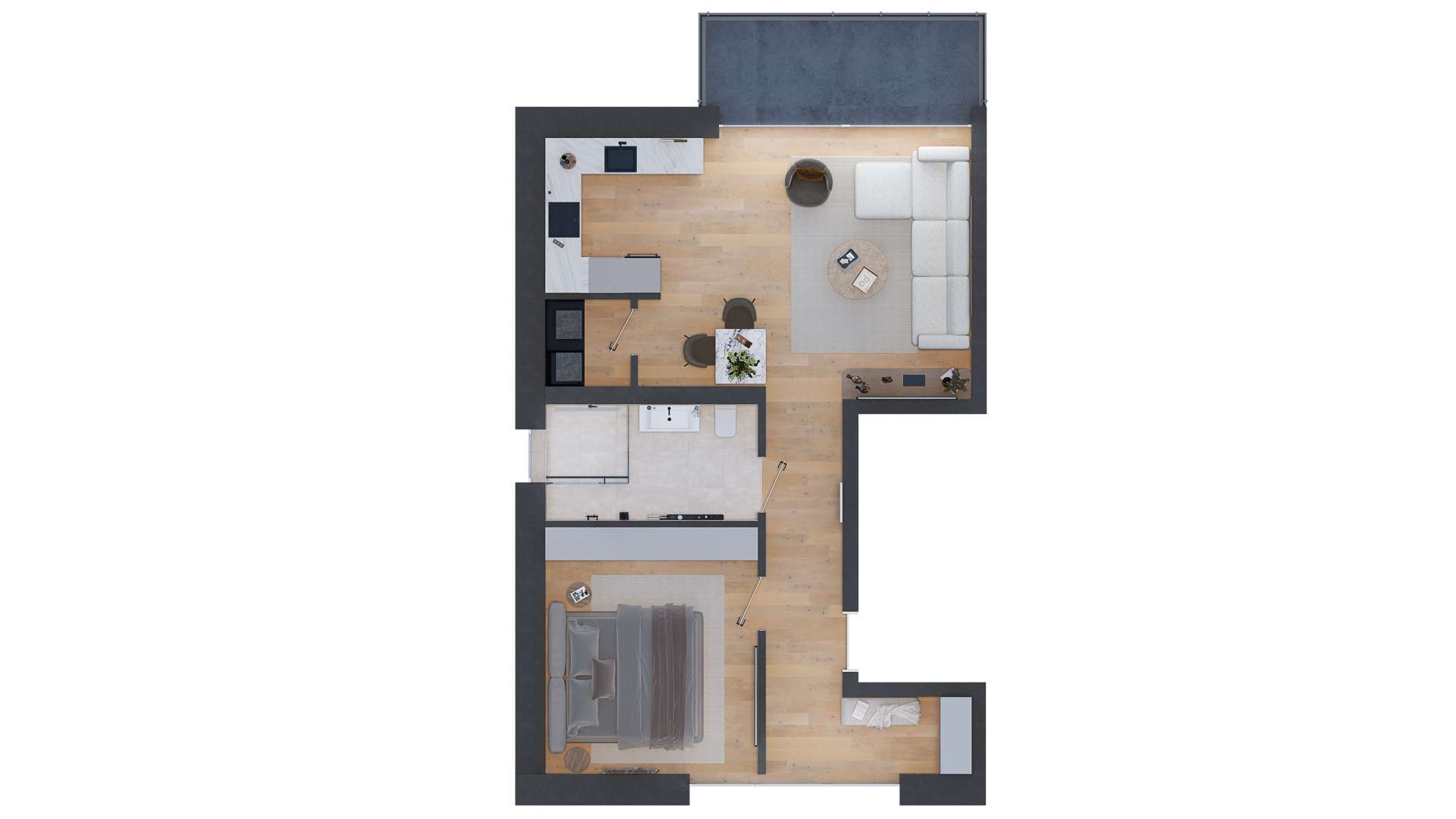 Haus 17a Obergeschoss